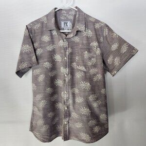 PX Clothing Co Casual Short Sleeve Button Down Shirt Size M